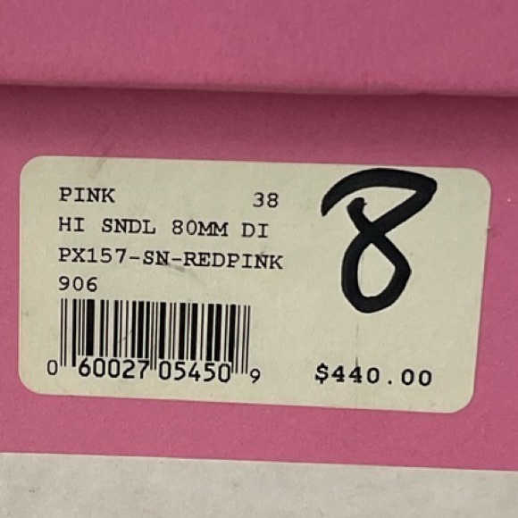 Paris Texas Maroon & Pink Python Pumps <3 - Picture 5 of 5